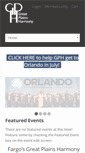 Mobile Screenshot of greatplainsharmony.org
